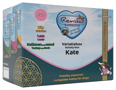 Renske Vers Vlees Variatiebox Kate met Kip Lam Kalkoen Eend