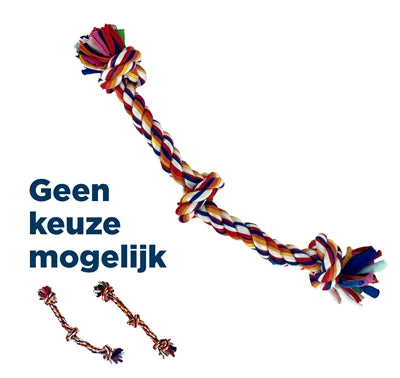 Happy Pet Twist-Tee 3 Knoop Tugger M 33 cm