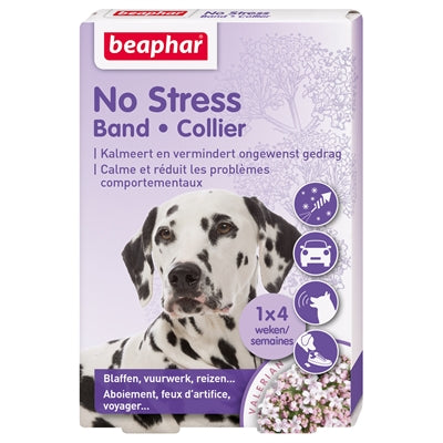 Beaphar No Stress Halsband Hond Valeriaan Lavendel