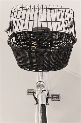 Trixie Wilgen Fietsmand Hond Stuur Zwart 50x41x35 cm