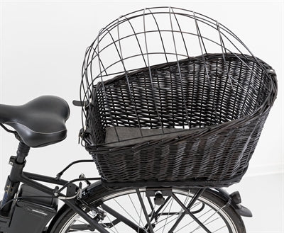 Trixie Fietsmand Draadkoepel Achterop Zwart 35x49x55 cm