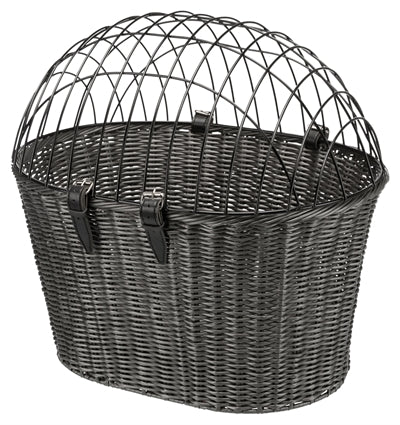 Trixie Fietsmand Hond Stuur Draadkap Antraciet 44x34x41 cm