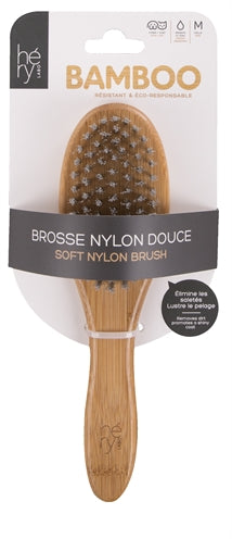 Hery Labo Bamboe Borstel Hond Nylon Haren 