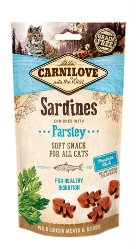 Carnilove Soft Snack Sardines Peterselie