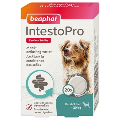  Beaphar Intestopro Zeoliet Tablet Darmproblemen 20 st