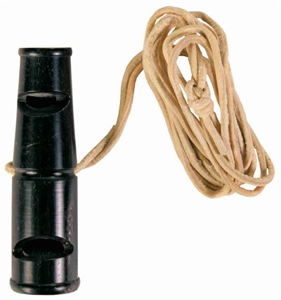 Trixie Dubbeltoonfluitje Buffelhoorn Tweetonig 6 cm 