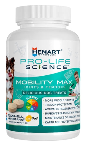 Henart Pro Life Science Hond Mobility Max 100 stuks Gewricht Pees 