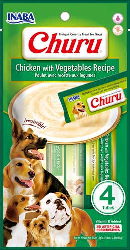 Inaba Churu Chicken Vegetable Recipe 4x14 gram