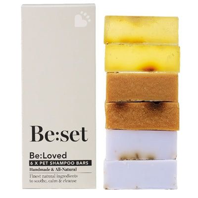 Beloved Shampoo Bars Giftset Soothe, Calm, Cleanse 6 x 55 gr