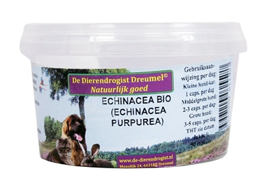 Dierendrogist Echinacea Bio Capsules Supplement Hond & Kat 