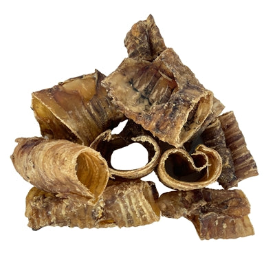 Petsnack Buffel Luchtpijp Kleine Stukjes 1 kilo 