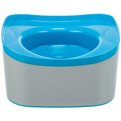 Trixie Drinkbak Reisbak Strong Donkergrijs Petrol 21x21x11cm