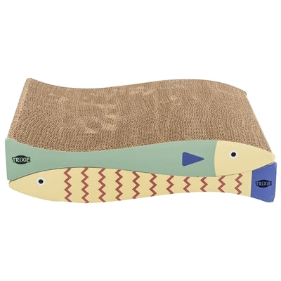 Trixie Krabmat Vis Catnip Kattenkruid Mintgroen Creme