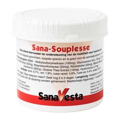 Sanavesta Sana-Souplesse Supplement Spier Huisdier 275gr