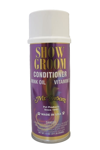 Mr Groom Show Groom Glansspray Hond Mink Olie