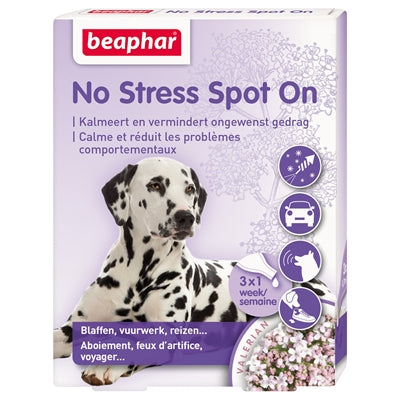 Beaphar No Stress Spot On Hond Valeriaan Rustgevend